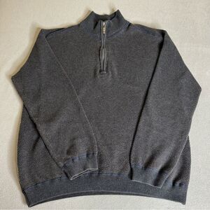 Tommy Bahama B18  Men’s Pullover Sweater Quarter zipper Size XL Men’s